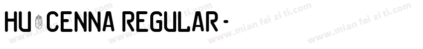 Hu_Cenna Regular字体转换